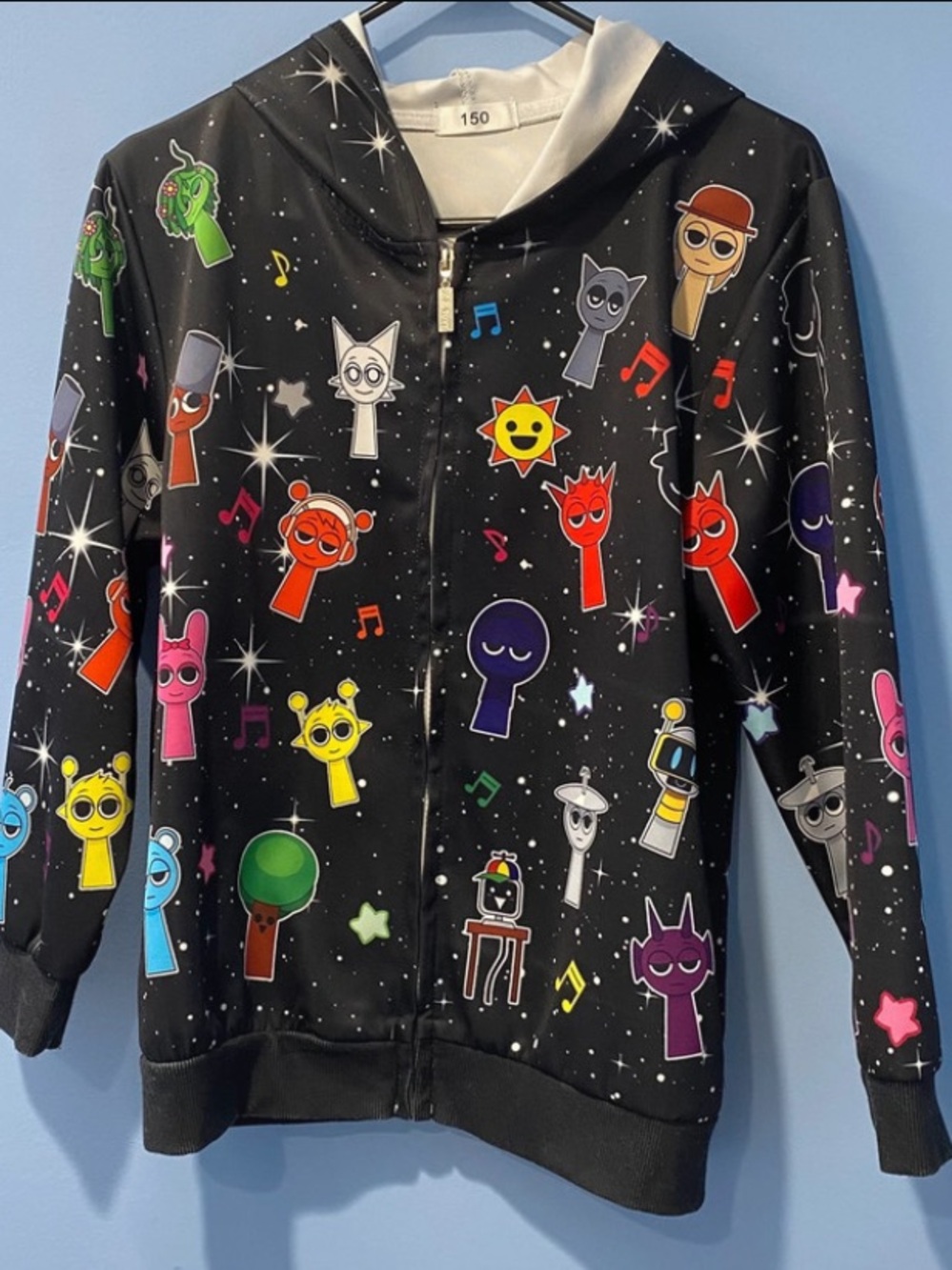 Sprunki zip up hoodie